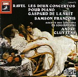 Samson François / Société des Concerts du Conservatoire/ André Cluytens - Ravel / Concertos pour piano