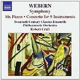 Twentieth Centruy Classics Ensemble / Philharmonia Orchestra / Robert Kraft - Symphony / Six Pieces / Concerto for 9 Instruments