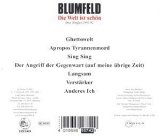 Blumfeld - Die Welt Ist Schön