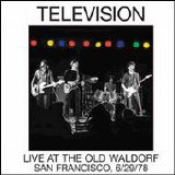 Television - old waldorf, san francisco, 1978