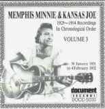 Memphis Minnie & Kansas Joe - In Chronological Order, Vol. 3