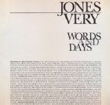 Jones Very - Words and Days