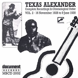 Alger "Texas" Alexander - Texas Alexander, Vol. 2: 1928-1930