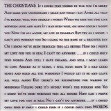 The Christians - Words