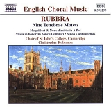 Choir of St John's College, Cambridge - Christopher Robinson - Nine Tenebrae Motets