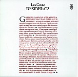 Crane, Les - Desiderata