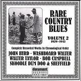 VA - Rare Country Blues, Vol. 2: 1929-1943