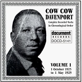 Cow Cow Davenport - Complete Recorded Works, Vol. 1