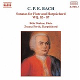 Carl Philipp Emanuel Bach - Sonatas for Flute and Harpsichord Wq. 83-87