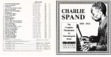 Charlie Spand - The Complete Paramounts 1929-31