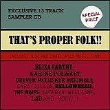 Various artists - That's Proper Folk