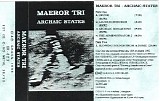 Maeror Tri - Archaic States