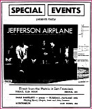 Jefferson Airplane - Kiskano Theater - 1966