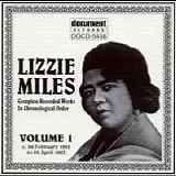 Lizzie Miles - Complete Recorded Works, Vol. 1 (1922-23)   @320