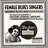 VA - Female Blues Singers Vol.9   @320