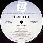 Brik Citi - Say U Like