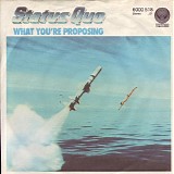 Status Quo - What You're Proposing