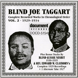 Blind Joe Taggart - Complete Recorded Works, Vol. 2 (1929-1934)