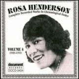 Rosa Henderson - Complete Recorded Works, Vol. 4 (1926-1931)