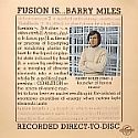 Barry Miles - fusion is... LP