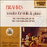 Leonard Sorkin, violin / James Tocco, piano - Sonatas No. 1 in G Major, Op. 78, Sonata No. 2 in A Major Op. 100