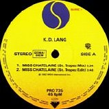 k.d. lang - Miss Chatelaine