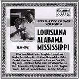 Various artists - Field Recordings, Vol. 8: Lousisiana, Alabama, Mississippi (1934-1947)