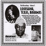 Various artists - Filed Recordings, Vol. 5 Louisiana, Texas, Bahamas (1933-1940)