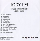 Jody Lei - Just the Music (Advance)