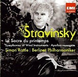 Stravinsky - Le Sacre du printemps; Apollon musagete: Rattle - Berlin Philharmonic