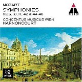 Nikolaus Harnoncourt; Concentus Musicus Wien - Mozart: Symphonies nos. 10, 11, 42, 44, 45, & 46