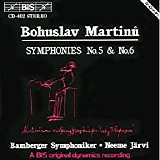 Neeme JÃ¤rvi - Bohuslav Martinu: Symphonies No. 5 & No. 6 - Bamberg Symphony / Neeme JÃ¤rvi