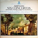 Tomaso Albinoni, I Solisti Veneti & Claudio Scimone - Six Concertos Pour Hautbois, Violon & Continuo - Op.9 (vol.2) - Nos 7 Ã  12