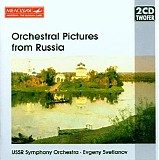 Evgeny Svetlanov - Orchestral Pictures From Russia USSR Symphony Orchestra Evgeny Svetlanov Conductor Musical Heritage Society 2 Cassettes 