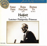 Jascha Heifetz - Schubert: Fantasie; Brahms: Piano Quartet; Beethoven: Trio