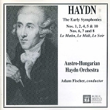 Adam Fischer - Haydn: The Early Symphonies Nos. 1, 2, 4, 5, 10, 6, 7 and 8 [2discs Set]