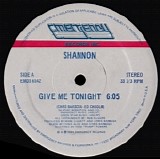 Shannon - Give Me Tonight