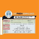 Phish - 1993-03-24 - Luther Burbank Center for the Arts - Santa Rosa, CA