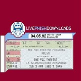 Phish - 1992-04-05 - The Fox Theatre - Boulder, CO