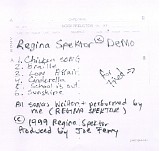 Regina Spektor - Demo Cassette