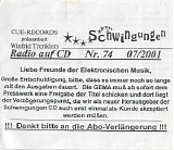 Various artists - Schwingungen Radio Auf Cd Nr 074