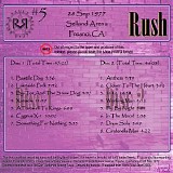 Rush - Selland Arena - Fresno, CA