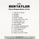 Taylor, Ben - Green Dragon Name Of Fox (Unreleased Sony Album)