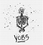 Yobs - Yobs BLACK/WHITE SPLATTER