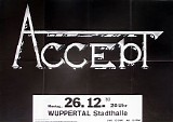 Accept - Wuppertal, Historische Stadthalle, West-Germany