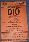 Dio - Live At The Concert Barn, Antioch, CA, USA